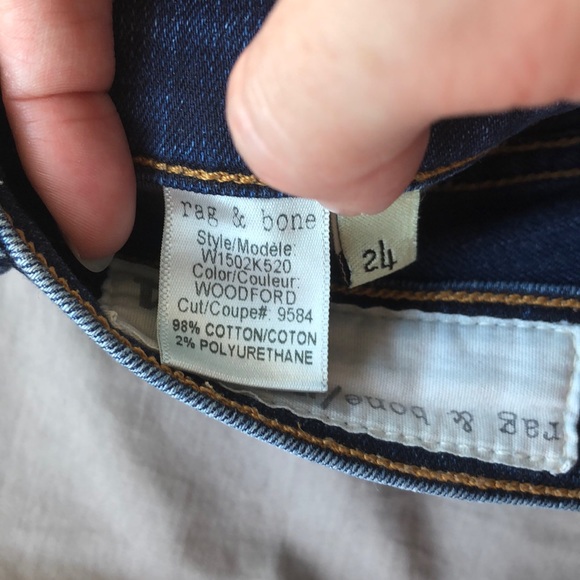 rag & bone Skinny Jeans NWOT - Picture 7 of 7